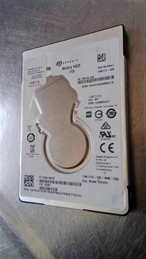 1TB Seagate INTERNAL / EXTERNAL HARD DRIVE