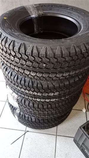 245/70/16 Goodyear Wrangler A/T brand new set 