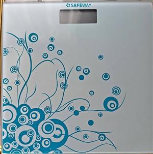 Safeway Glass Digital Bathroom Scale. 