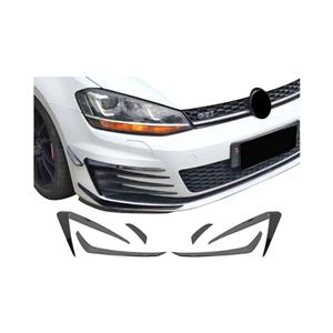 VW Mk7 Rear Bumper Cannard Add-on Trim (pair)
