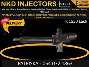 DIESEL INJECTORS FOR TOYOTA DYNA 14B FOR SALE