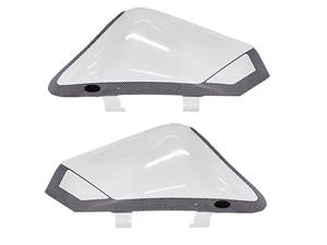 Carbon Look Headlight Guards for Isuzu 2016+