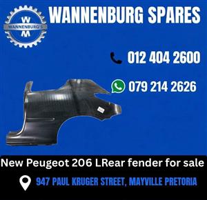 NEW PEUGEOT 206 REAR FENDER LH 