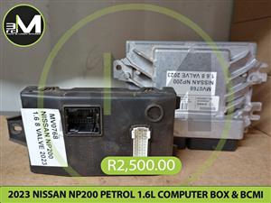 2023 NISSAN NP200 PETROL 1.6L COMPUTER BOX & BCMI R2500 MV0764