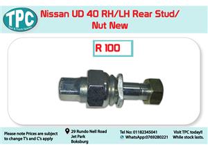 Nissan UD 40  RH/LH Rear Stud/Nut New for Sale at TPC