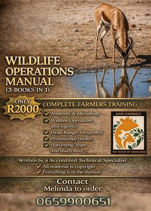 AGRI - ECOTOURISM Wildlife (3 books)