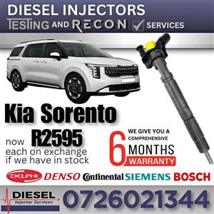 Kia Sorento diesel injectors for sale