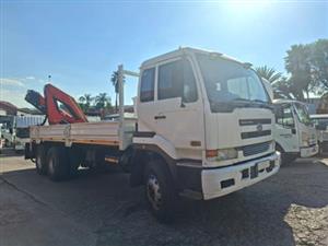 2007 Nissan UD290 6X4 Crane Truck for sale