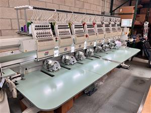 Tajima 15 Needles Commercial Embroidery Machine