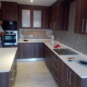 kitchen cupboards nd Granite installations 