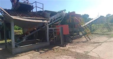 Crusher wash plant