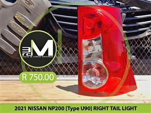 2021 NISSAN NP200 [Type U90 RIGHT TAIL LIGHT