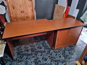 Office desk with Credenza