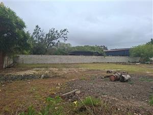 Large, Prime vacant stand centrally situated in the Garden Route