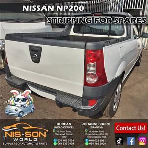 NISSAN NP200 STRIPPING FOR SPARES