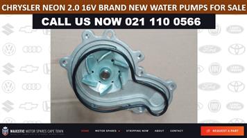 CHRYSLER NEON 2.0 1.6V BRAND NEW WATER PUMPS FOR SALE