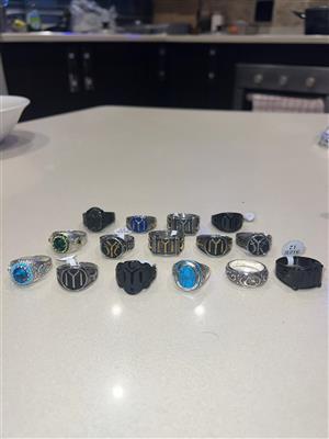 Brand New Turkish Kayi Stainless Steel Rings For Sale!