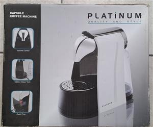 PLATINUM CAPSULE COFFEE MACHINE