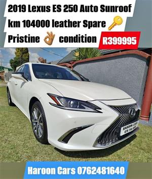 2019 Lexus ES 250 Automatic Sunroof