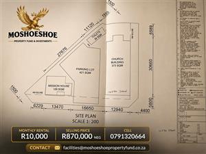 Church For sale or rental 