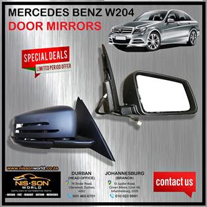 MERCEDES W204 DOOR MIRRORS