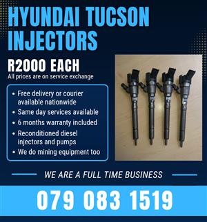 HYUNDAI TUCSON INJECTORS FOR SALE WITH WARRANTY INCLUDED 