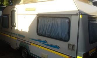 gypsey caravette with full tent and rally tent in excellent condition must be seen 