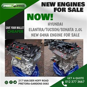 HYUNDAI ELANTRA / TUCSON / SONATA 2.0 NEW G4NA ENGINE 