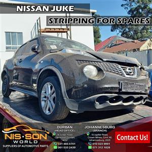 NISSAN JUKE STRIPPING FOR SPARES