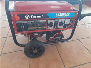 Target Generato operates with petrol