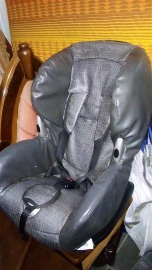 leather look car seat 