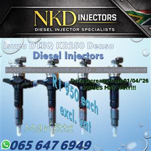 Diesel Injectors Denso Isuzu KB250 DTEQ