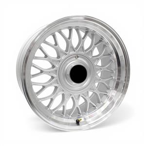 17″ CW-7032 4/100 & 4/114 Silver With Machined Lip Alloy Wheels