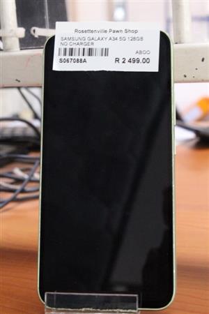 SAMSUNG GALAXY A34 5G 128GB NO CHARGER(S067088A)