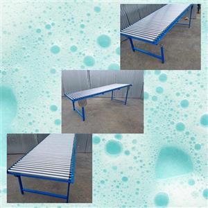 “Gravity roller conveyors: proof that gravity can be profitable.”