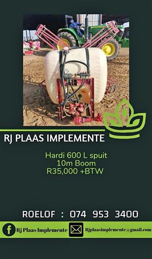 Hardi 600L Spuit