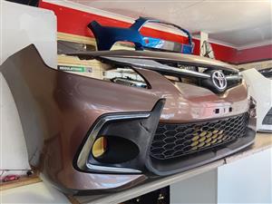 ROSE GOLD/BROWN SHADE 2023 TOYOTA STARLET FRONT BUMPER