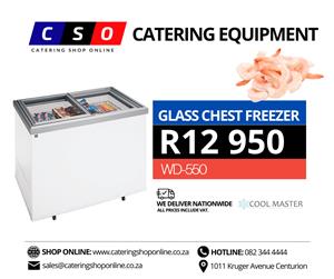 Glass Chest Freezer WD-550
