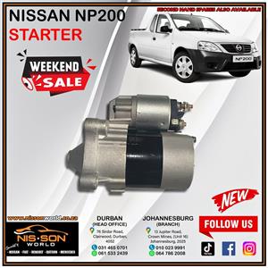 NISSAN NP200 STARTER