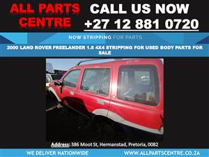 Land Rover stripping for used spares and parts for sale NOW!