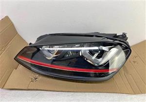 VW GTI and Gold 7 Headlights