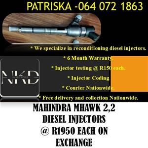 MAHINDRA DIESEL INJECTORS FOR SALE