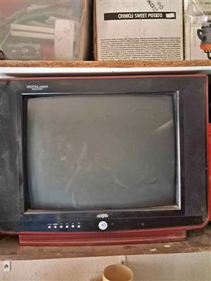 Television set.No control.