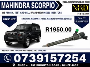  MAHINDRA INJECTORS FOR A SCORPIO VEHICLE 