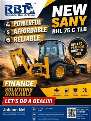 NEW SANY BHL 75 C TLB (4×4)