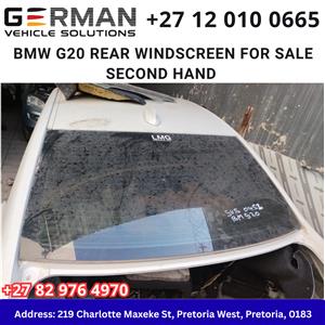 bmw g20 rear windscreen for sale second hand 