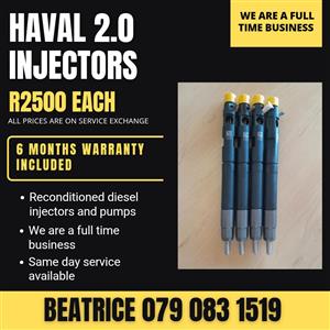 HAVAL 2.0 INJECTORS FOR SALE WITH WARRANTY 