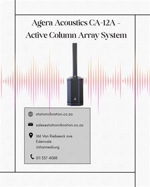 Agera Acoustics CA-12A – Active Column Array System