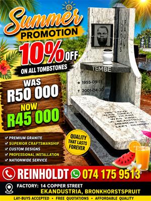  Tombstone summer special