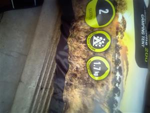 It is a Camp Dome 200 Camping  Tent,a 2 sleeper 200mm water column 1,7kg weight